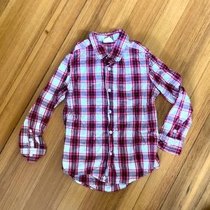 FOUR Cotton Buttondowns- 5T